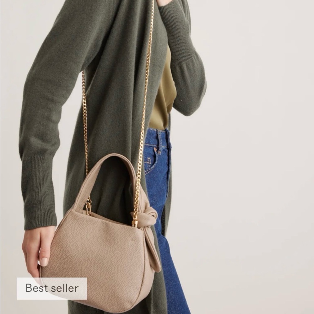 Quince Italian Leather Mini Bow Bag - Picture 5 of 5
